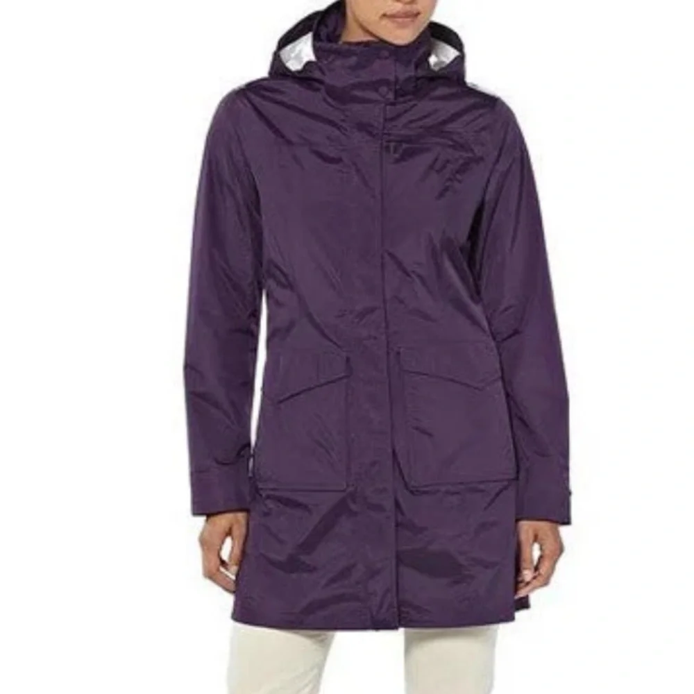 Patagonia Women's Torrentshell City Trench Coat Rain Jacket Waterproof Outdoor S - Picture 1 of 16